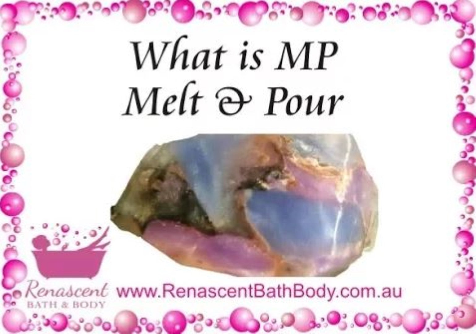 What is MP? Melt and Pour Soap!