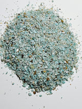 Amazonite Rough Gemstone Chips x 100gm