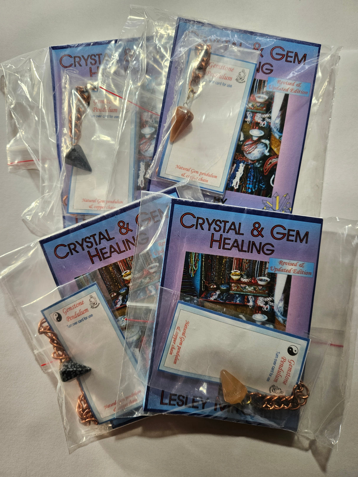 Pendulum Kit (Crystal Healing Book & Pendulum)