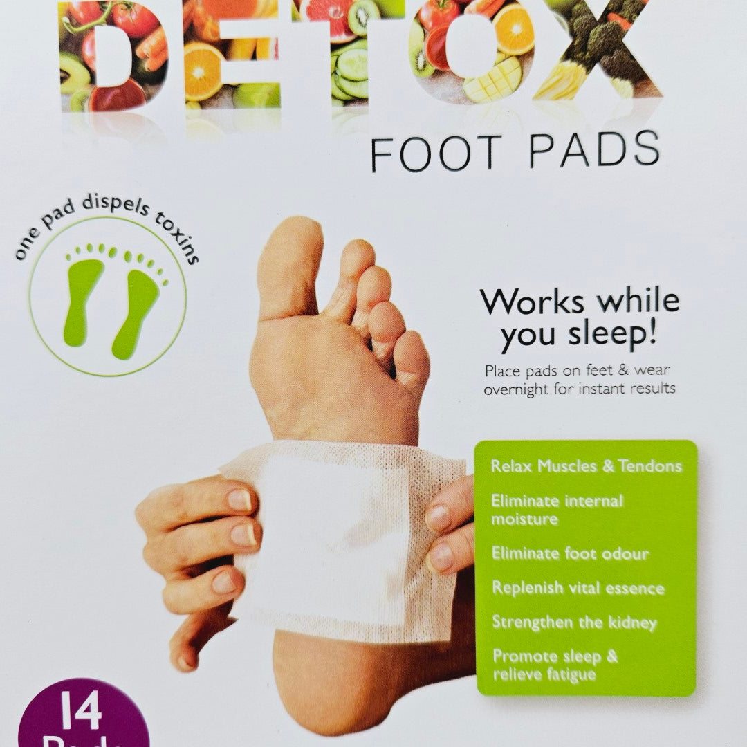 The Cleansing Detox Foot Pads 1 x 14 pack (7 days)