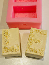 Floral Rectangles (Master Artisan One Off Silicone Mould)