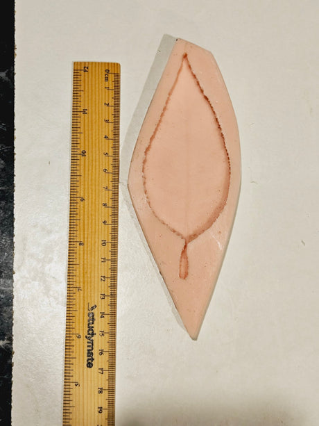 Flat Gum Leaf (Master Artisan One Off Silicone Mould)