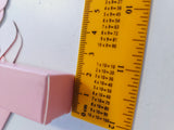 Lip Tube Cardboard Rectangle Box Pink or Blue