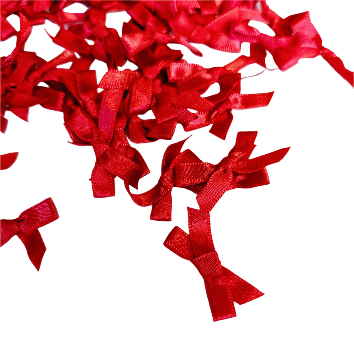 Red Ribbon Bows (100 pack)