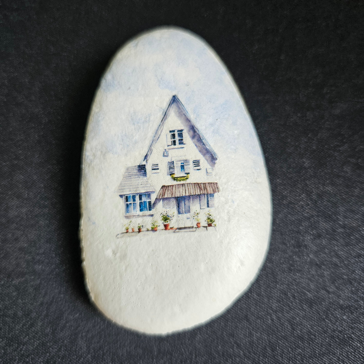 Hand Painted Artisan Rocks Individually Blessed with Card Story