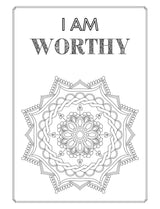 Positive Affirmations Adult Colouring Book - Lesley Mitchell