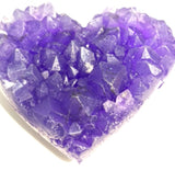 Amethyst Heart Gem Specimen Soap Bar