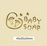 Baby Soap Footprints Stamp