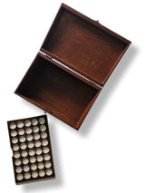 Gem Essences / Aromatherapy Wooden  Box, holds 40 Bottles