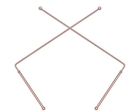 Copper / Steel Dowsing and Divining Rods, For Feng Shui Divination