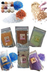 Bathing Crystals / Salts: You choose fragrance/colour