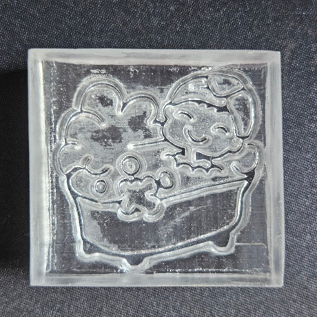 Bathtub Acryllic Soap Stamp