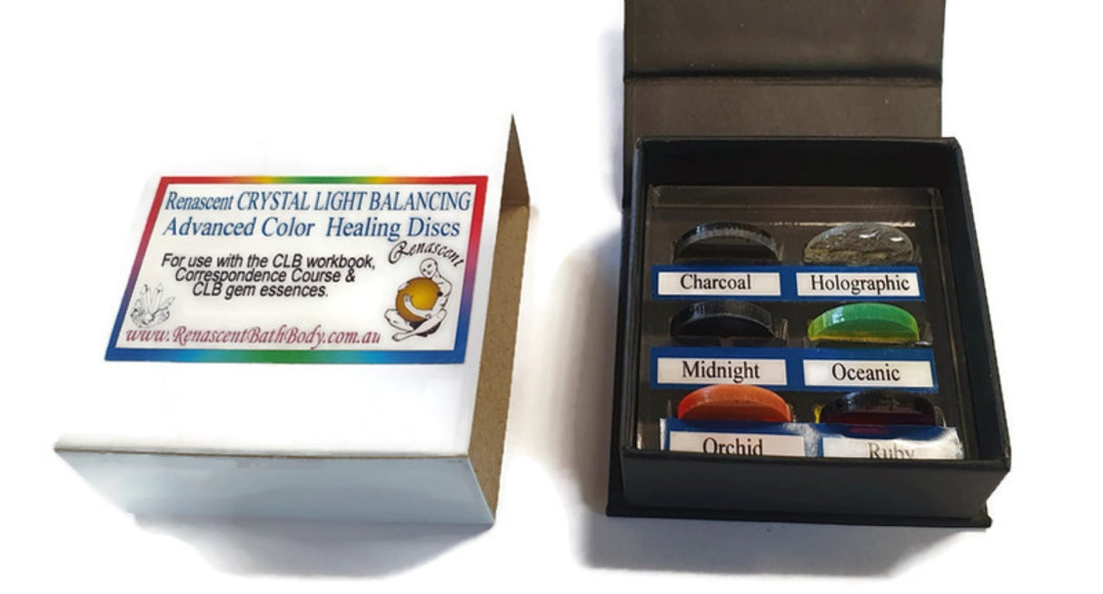 Crystal Light Balancing ADVANCED Colour Healing Discs