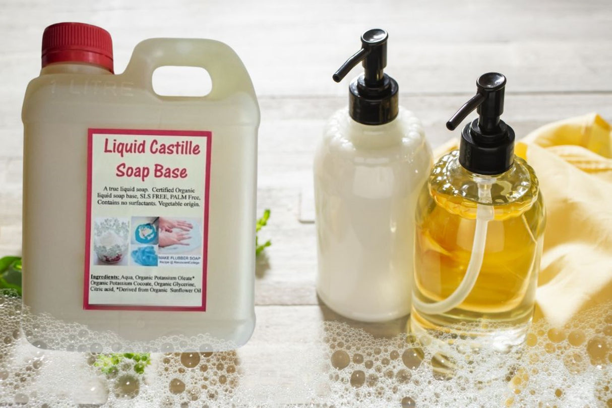 Castile Liquid Organic  CONCENTRATE Soap Base (SLS Free, Palm Free)