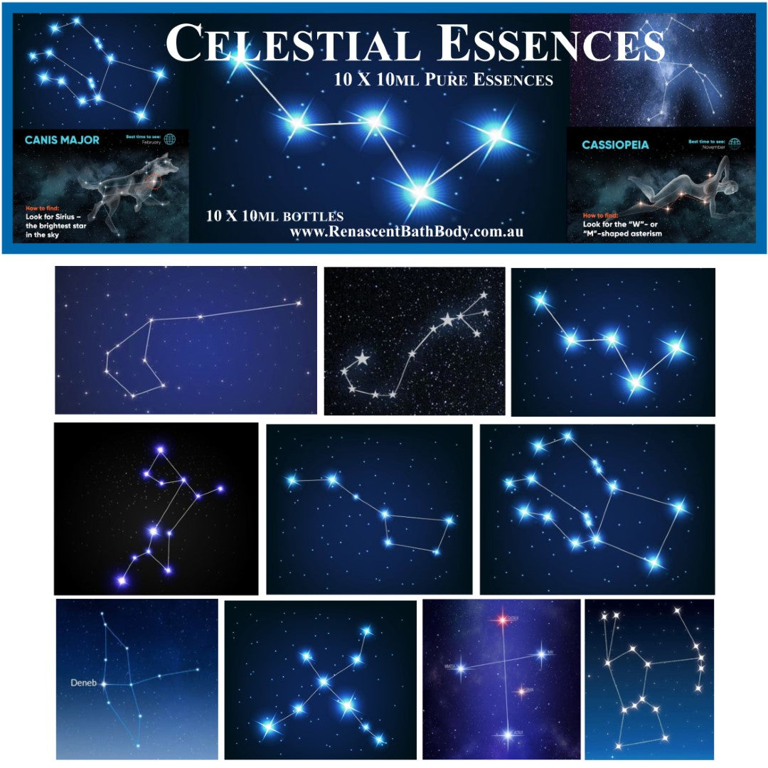 Celestial Essences - 10 Varieties, Stock Strength 10ml