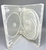 Clear 27mm 6 disc DVD cases