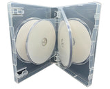 Clear 27mm 6 disc DVD cases