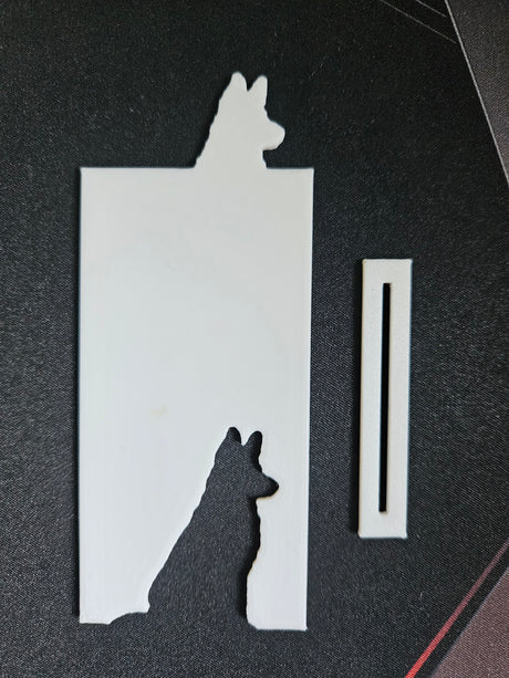 Dog (Mini) Reversable Soap Scraper Tool + Slide