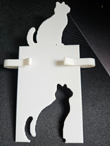 Elegant Cat Reversable Soap Scraper Tool + Clips