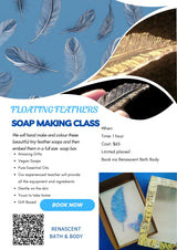 Floating Feathers Soap Making Class