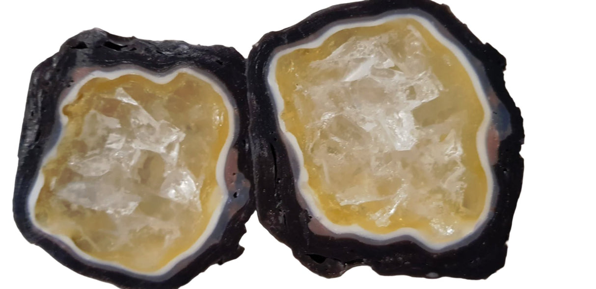 Geode Citrine Crystal Gem Specimen Soap Bar