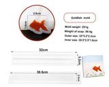 GOLDFISH 3D long Tube Embed Silicone Mould