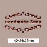 Handmade Flourish Soap Stamp