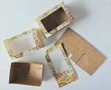 SUPER SPECIAL 50% OFF World Cardboard Rectangle Box with Slide on Lid