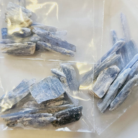 Kyanite Blade Gemstone Crystals x 10