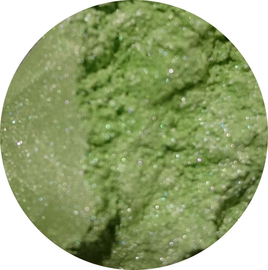 GREEN LIME Mica Cosmetic Grade Superfine Colourant, Shimmer