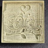 LoveBirds Soap Stamp