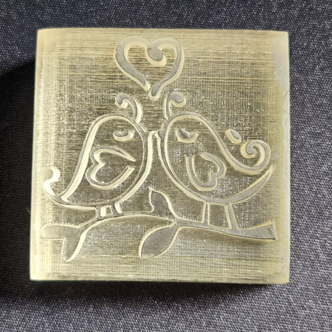 LoveBirds Soap Stamp