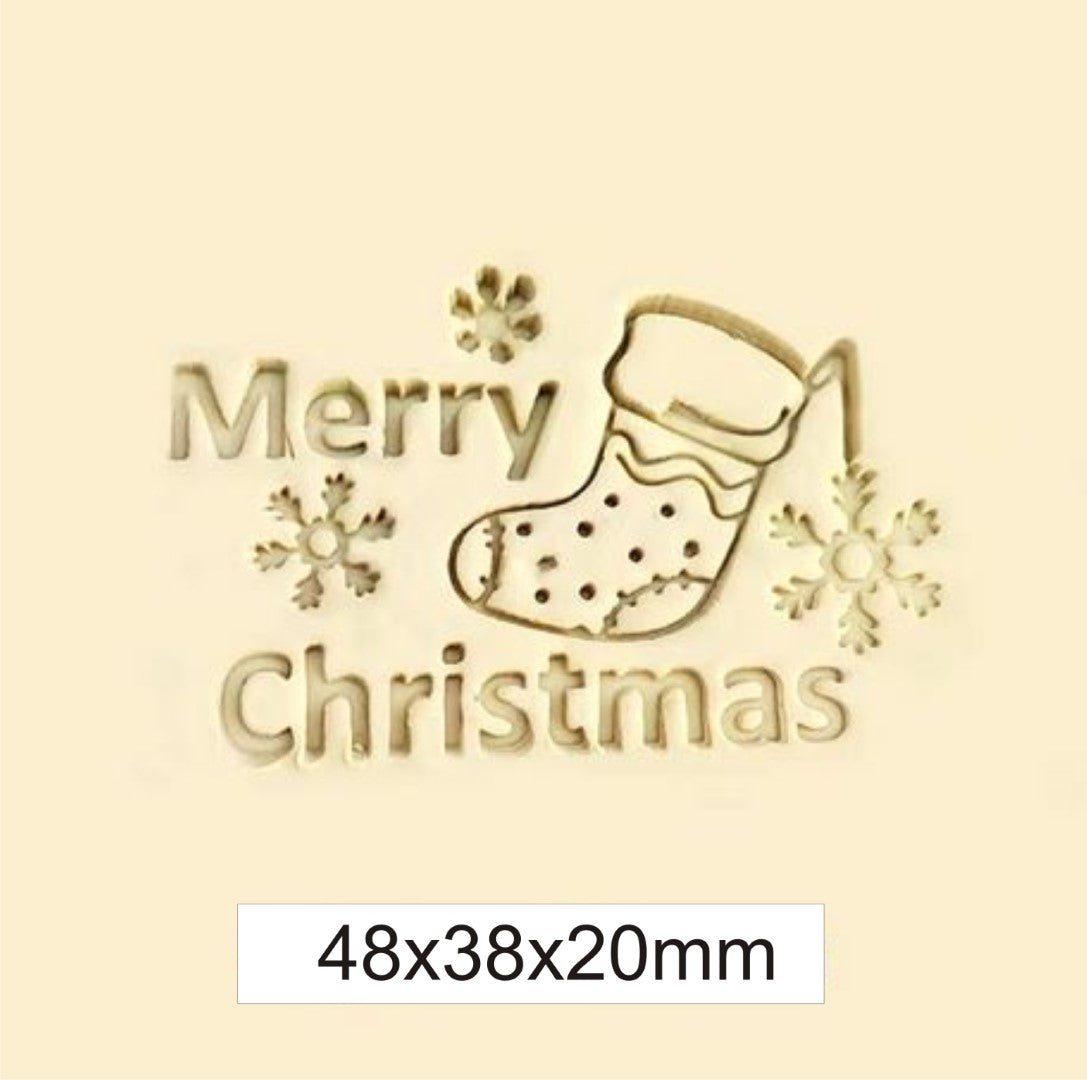 Merry Christmas Soap Stamp