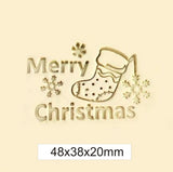 Merry Christmas Soap Stamp