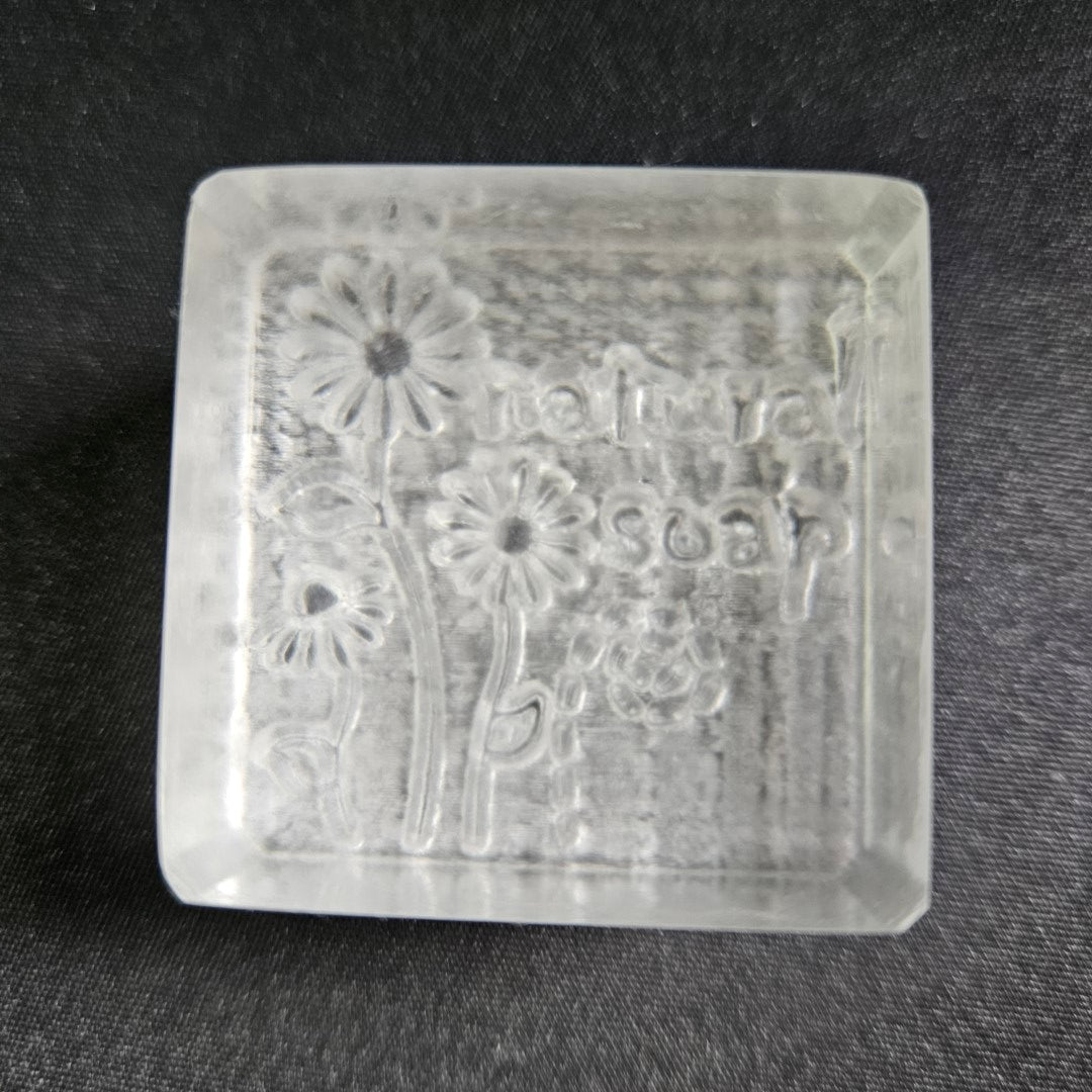 Natural Soap Flower Garden Acryllic Soap Stamp