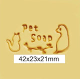 Pet Soap Acryllic Soap Stamp