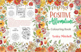 Positive Affirmations Adult Colouring Book - Lesley Mitchell