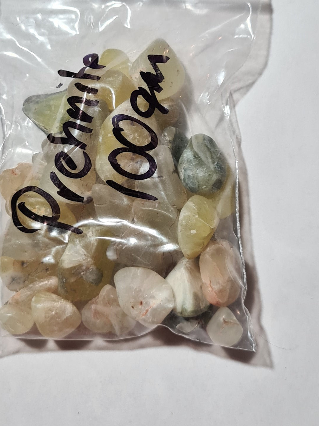 Prehnite Partly Tumbled Gems