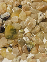 Prehnite Partly Tumbled Gems