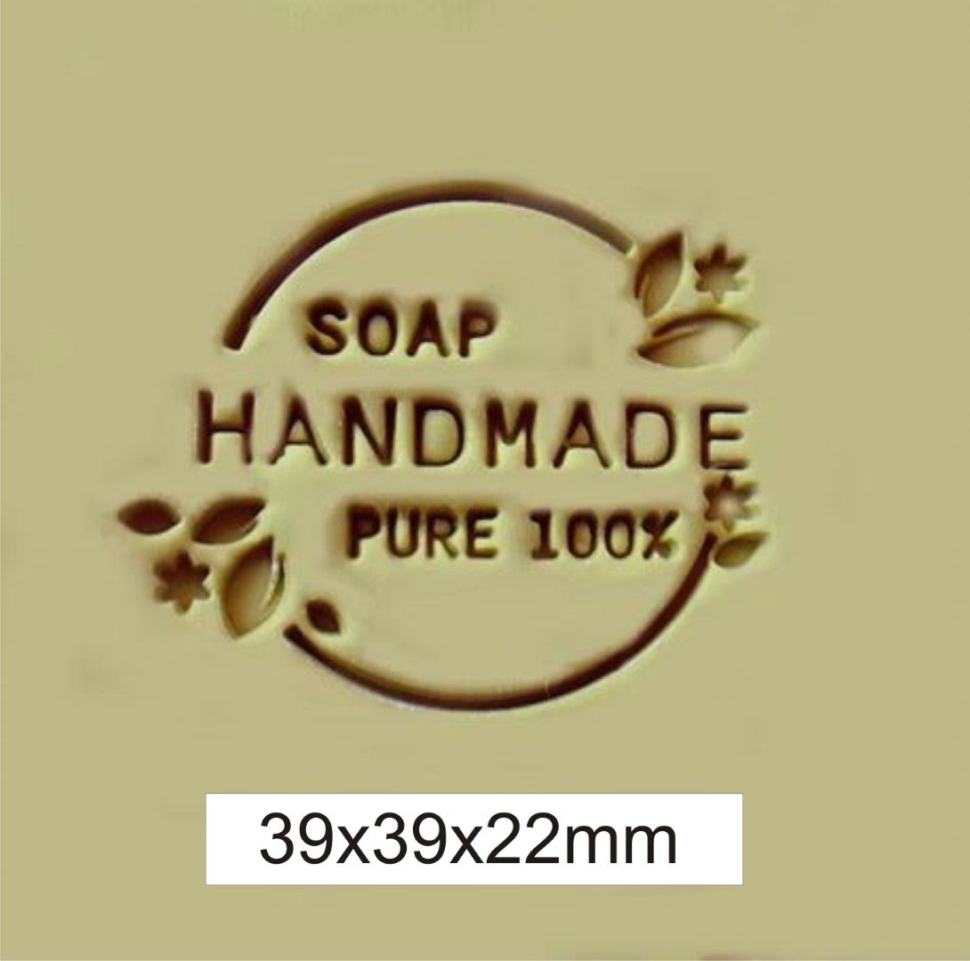 Soap Handmade 100% Pure Acryllic Soap Stamp