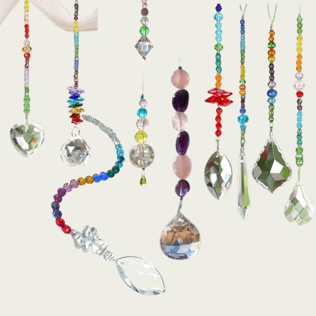 Gemstone Crystal Suncatcher Mobile Making Kit