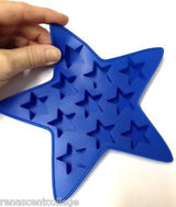 Star (11 Cavities) Silicone Soap Tray Mould