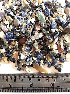 Mixed Gemstone Crystals Tiny Rough Chips