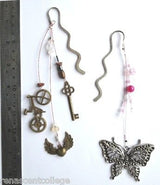 Steampunk + Butterfly Tibetan Bookmark DIY Kit