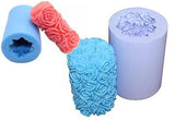 Rose Pillar Silicone Mould: Medium or Mini