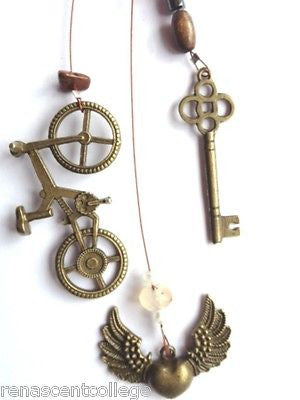 Steampunk + Butterfly Tibetan Bookmark DIY Kit