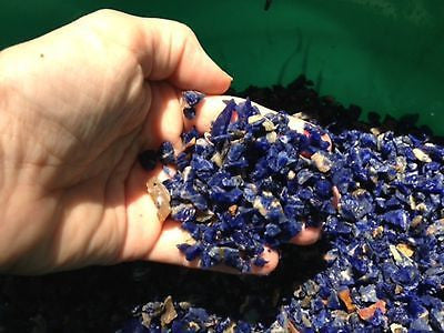 Sodalite Rough Gemstone Chips x 100gm