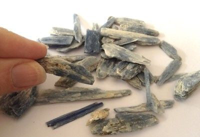 Kyanite Blade Gemstone Crystals x 10