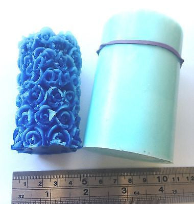 Rose Pillar Silicone Mould: Medium or Mini