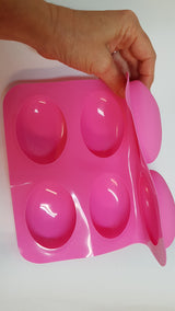 Goose Eggs Silicone Mould 6 cavity